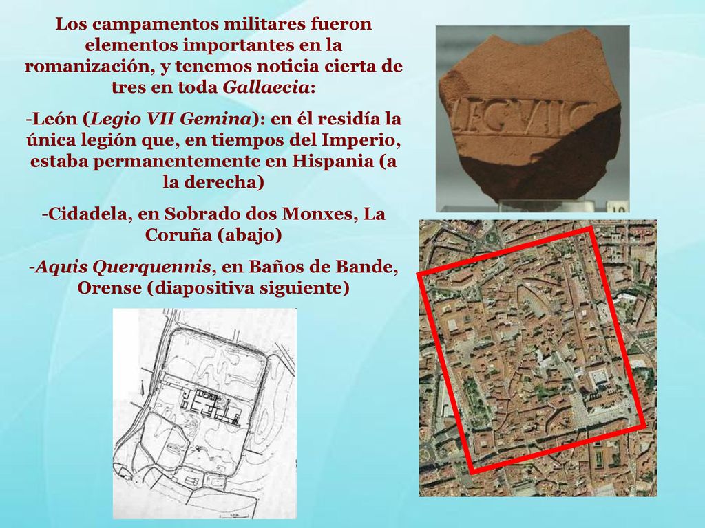 Cidadela, en Sobrado dos Monxes, La Coruña (abajo)