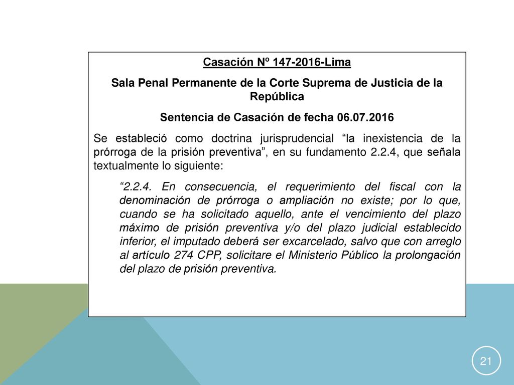 Sala Penal Permanente de la Corte Suprema de Justicia de la República