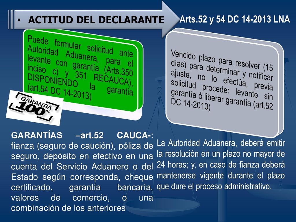 Puede formular solicitud ante Autoridad Aduanera, para el levante con garantía (Arts.350 inciso c) y 351 RECAUCA), DISPONIENDO la garantía (art.54 DC )