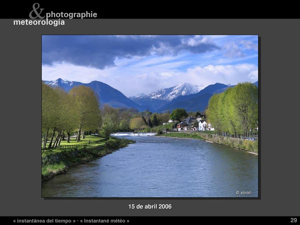 15 de abril 2006 « instantánea del tiempo » · « Instantané météo »