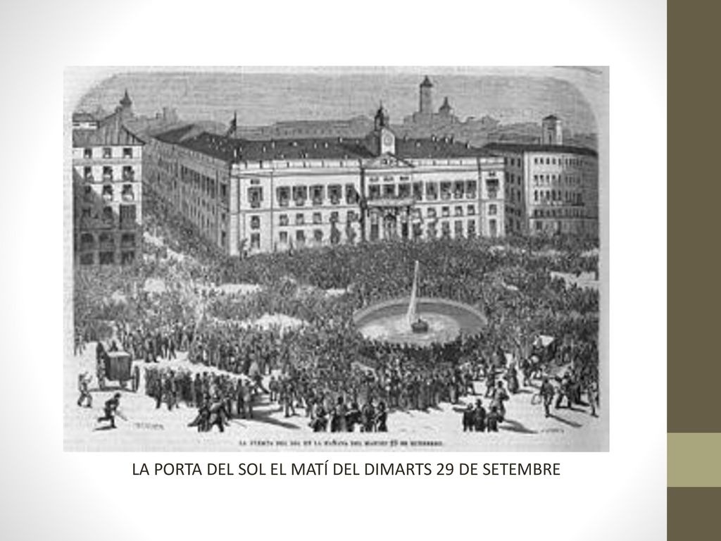 LA PORTA DEL SOL EL MATÍ DEL DIMARTS 29 DE SETEMBRE