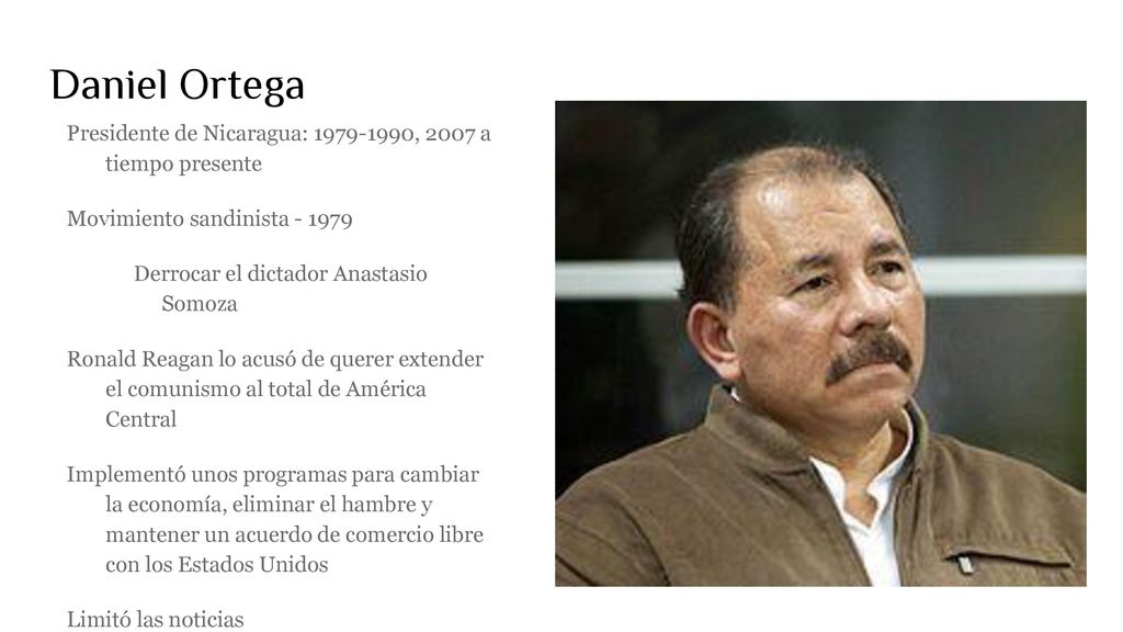 Daniel Ortega Presidente de Nicaragua: , 2007 a tiempo presente. Movimiento sandinista