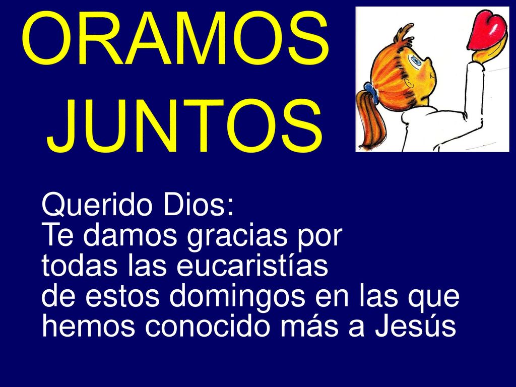de estos domingos en las que hemos conocido más a Jesús