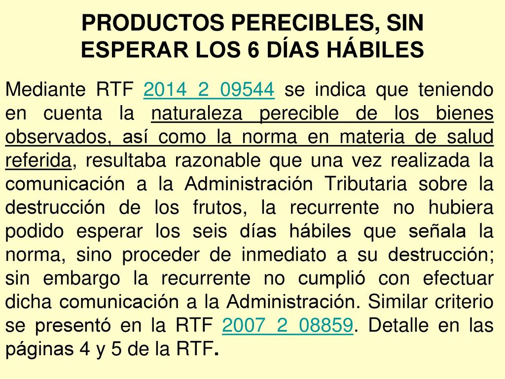 PRODUCTOS PERECIBLES, SIN ESPERAR LOS 6 DÍAS HÁBILES