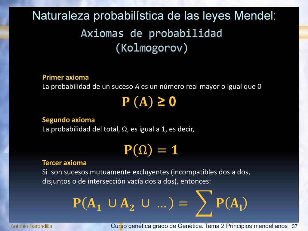 Principios Mendelianos Ppt Descargar