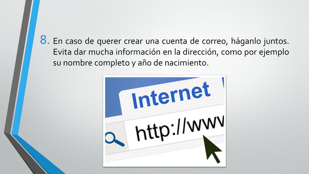 En caso de querer crear una cuenta de correo, háganlo juntos