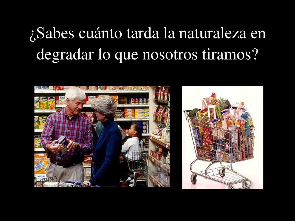 ¿Sabes cuánto tarda la naturaleza en degradar lo que nosotros tiramos