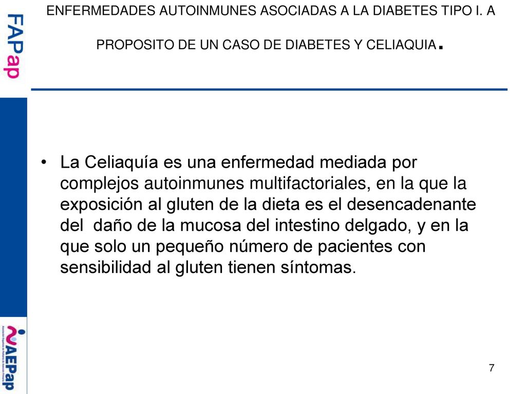 ENFERMEDADES AUTOINMUNES ASOCIADAS A LA DIABETES TIPO I