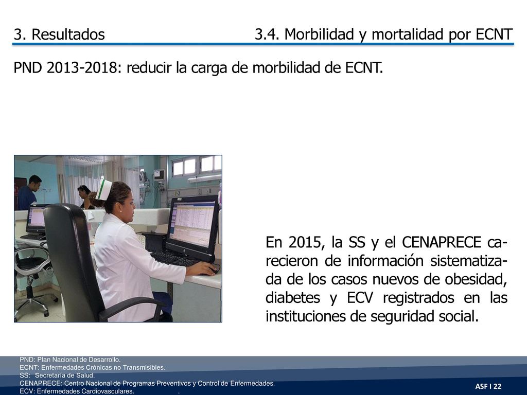 3.4. Morbilidad y mortalidad por ECNT 3. Resultados