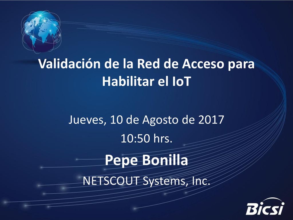 Validación de la Red de Acceso para Habilitar el IoT