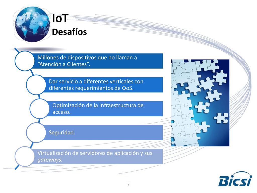 IoT Desafíos Millones de dispositivos que no llaman a Atención a Clientes .