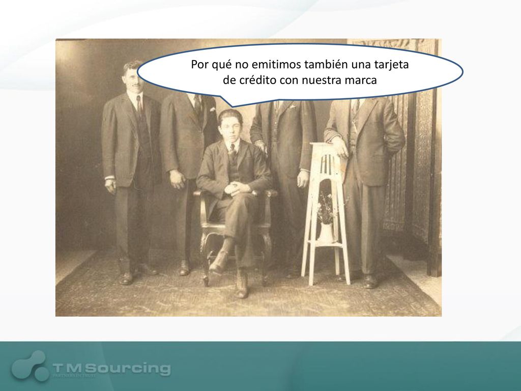 Por qué no emitimos también una tarjeta de crédito con nuestra marca