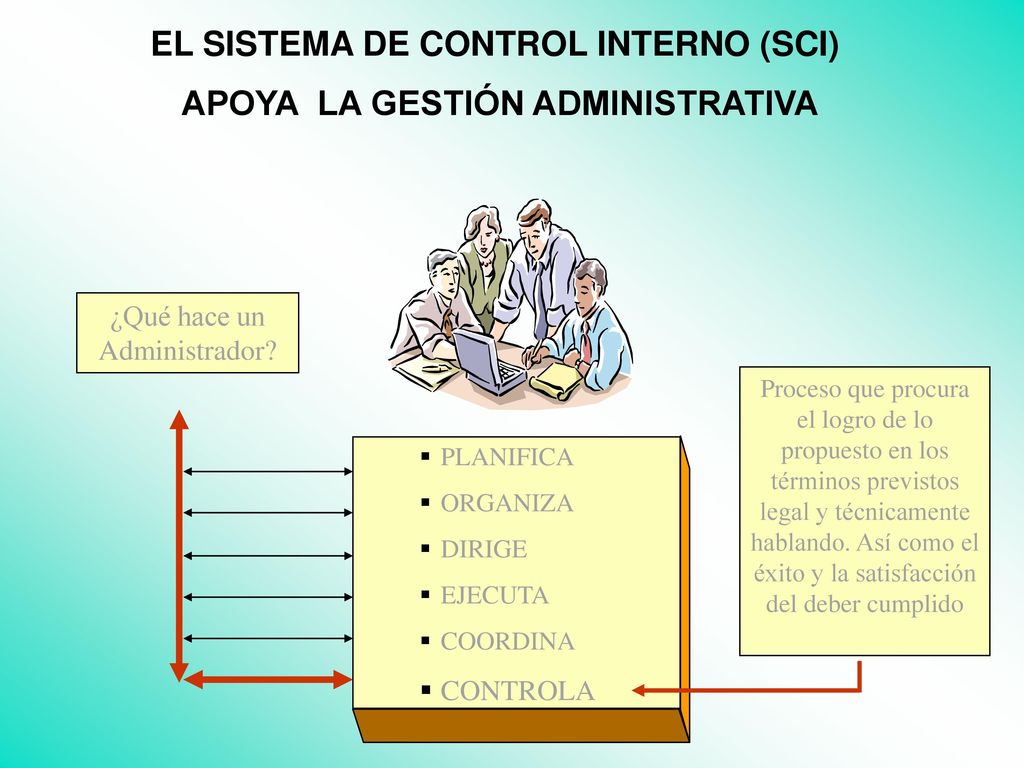 EL SISTEMA DE CONTROL INTERNO (SCI) APOYA LA GESTIÓN ADMINISTRATIVA