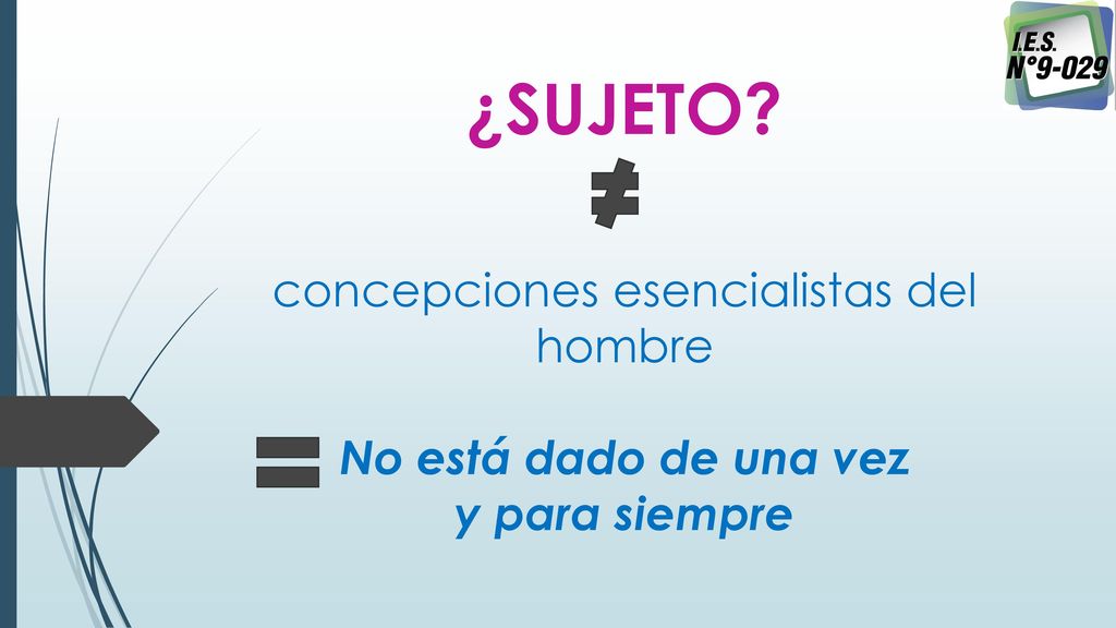 concepciones esencialistas del hombre