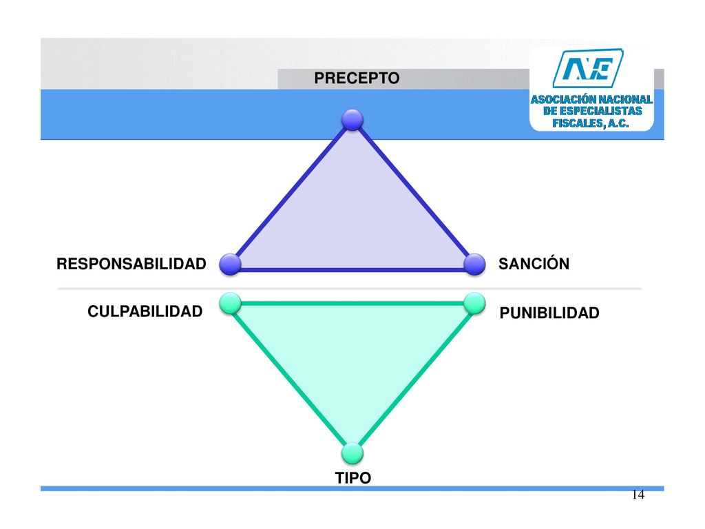 PRECEPTO RESPONSABILIDAD SANCIÓN CULPABILIDAD PUNIBILIDAD TIPO