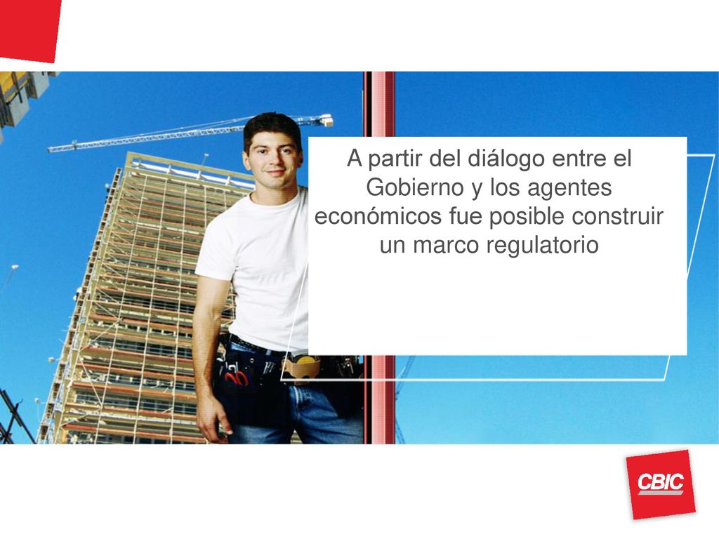A partir del diálogo entre el Gobierno y los agentes económicos fue posible construir un marco regulatorio