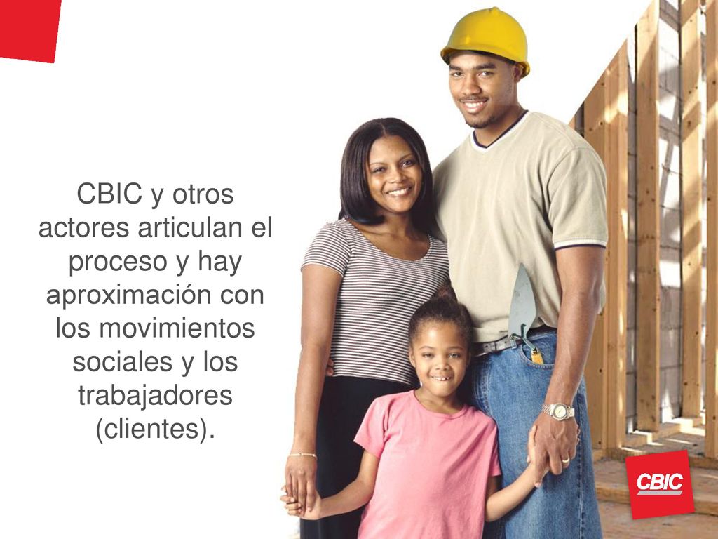CBIC y otros actores articulan el proceso y hay aproximación con los movimientos sociales y los trabajadores (clientes).