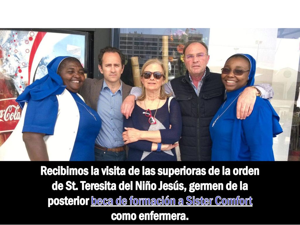 Recibimos la visita de las superioras de la orden
