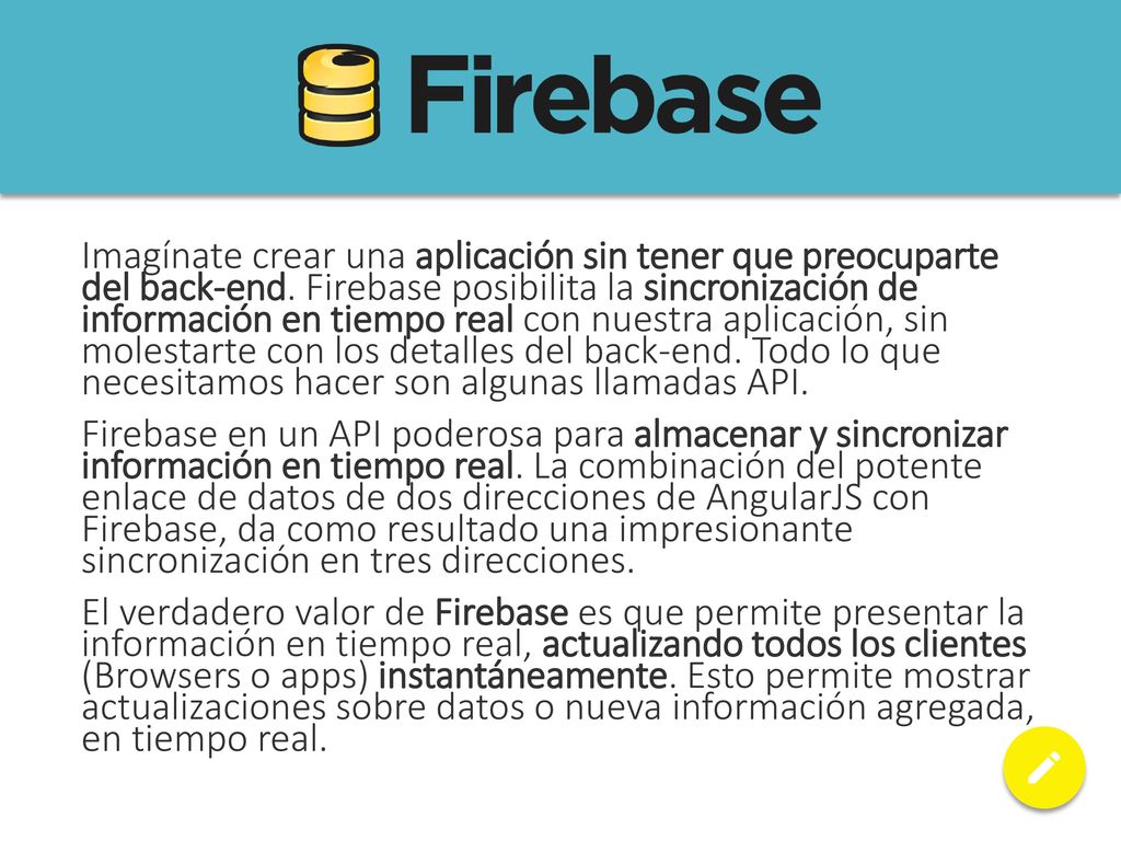 Imagínate crear una aplicación sin tener que preocuparte del back-end