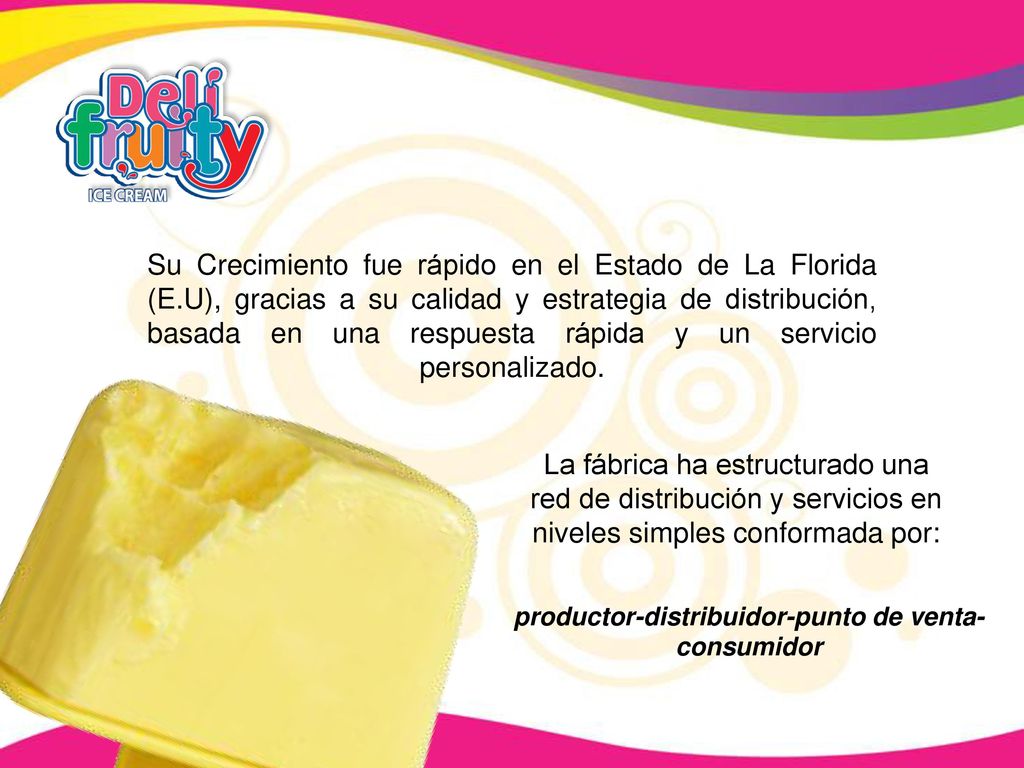 productor-distribuidor-punto de venta-consumidor