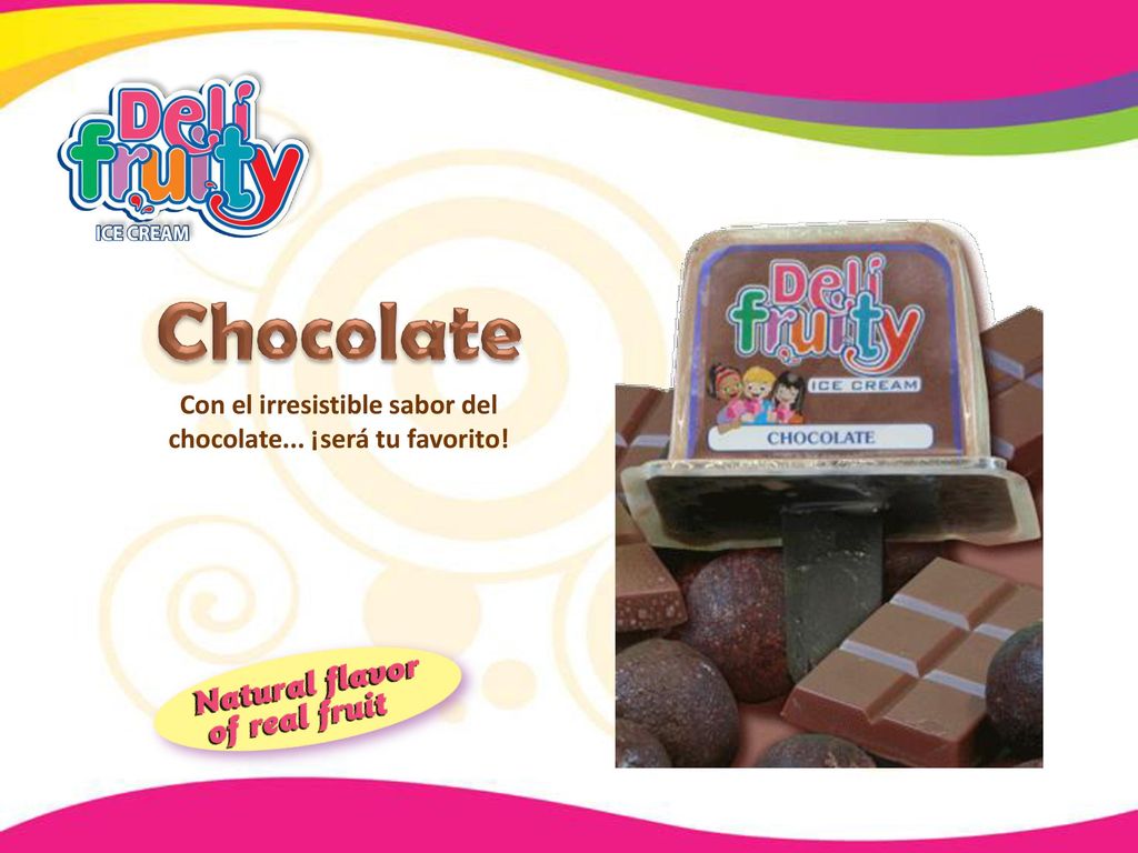 Con el irresistible sabor del chocolate... ¡será tu favorito!