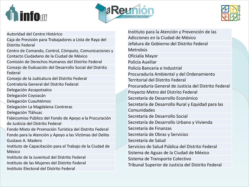 Jefatura de Gobierno del Distrito Federal Metrobús Oficialía Mayor