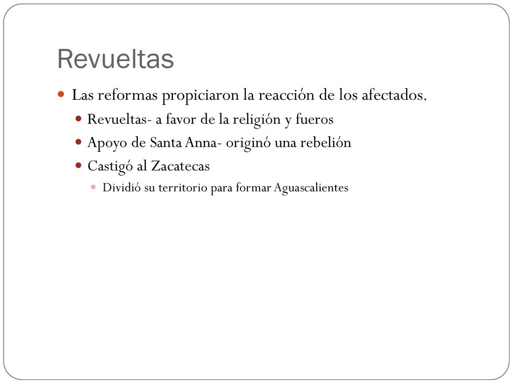 Revueltas Las reformas propiciaron la reacción de los afectados.