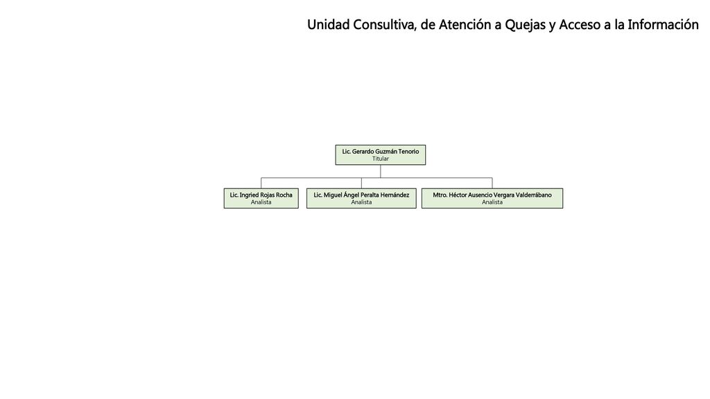 Unidad Consultiva, de Atención a Quejas y Acceso a la Información