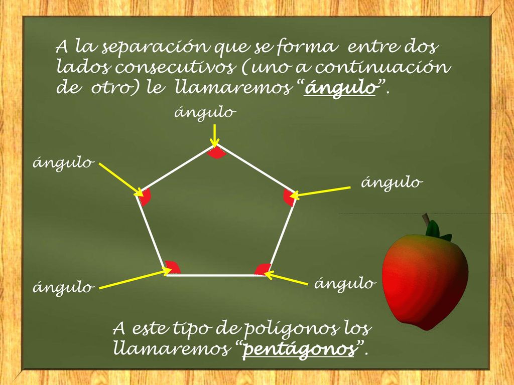 A este tipo de polígonos los llamaremos pentágonos .