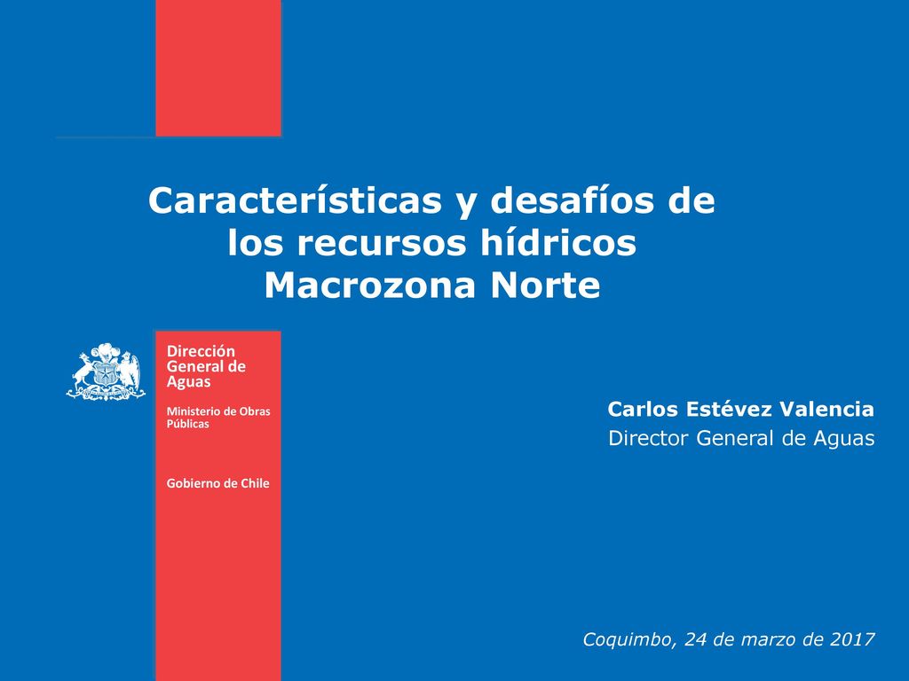 Características y desafíos de los recursos hídricos Macrozona Norte