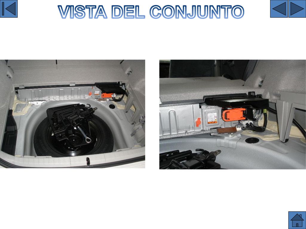 VISTA DEL CONJUNTO BATERIA