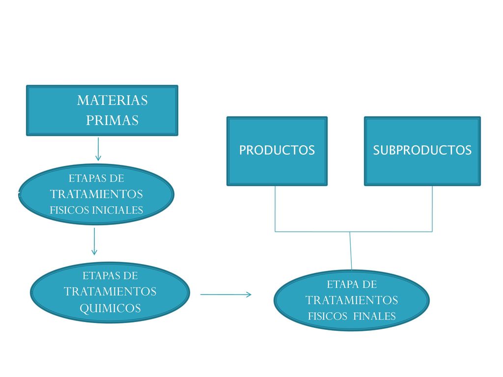 MATERIAS PRIMAS PRODUCTOS SUBPRODUCTOS