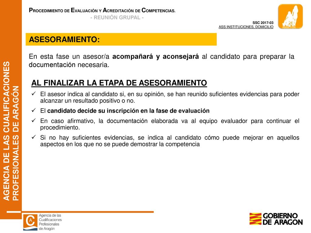 AL FINALIZAR LA ETAPA DE ASESORAMIENTO