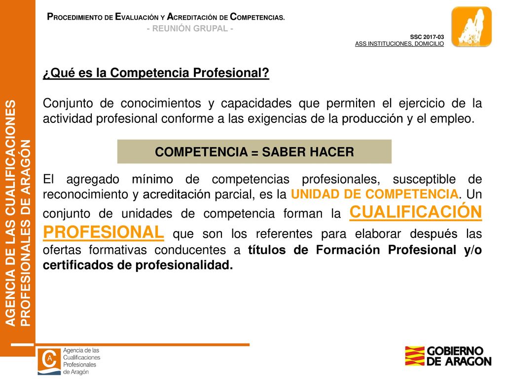 COMPETENCIA = SABER HACER