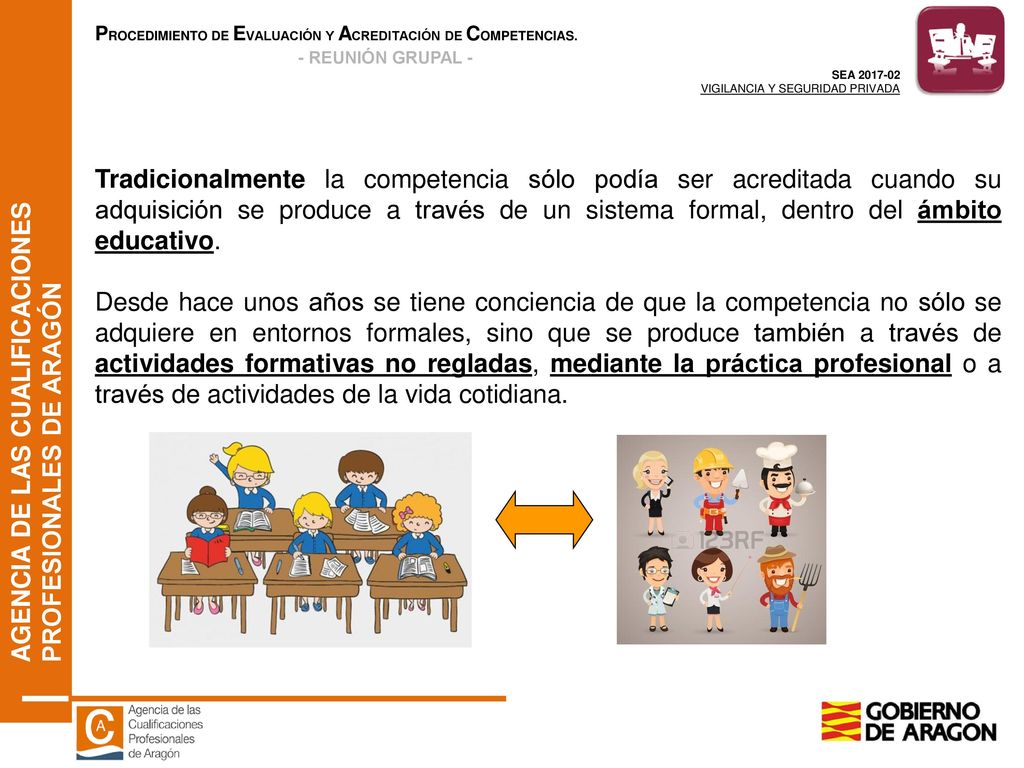 Tradicionalmente la competencia sólo podía ser acreditada cuando su adquisición se produce a través de un sistema formal, dentro del ámbito educativo.