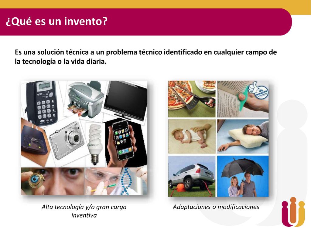 ¿Qué es un invento Es una solución técnica a un problema técnico identificado en cualquier campo de la tecnología o la vida diaria.