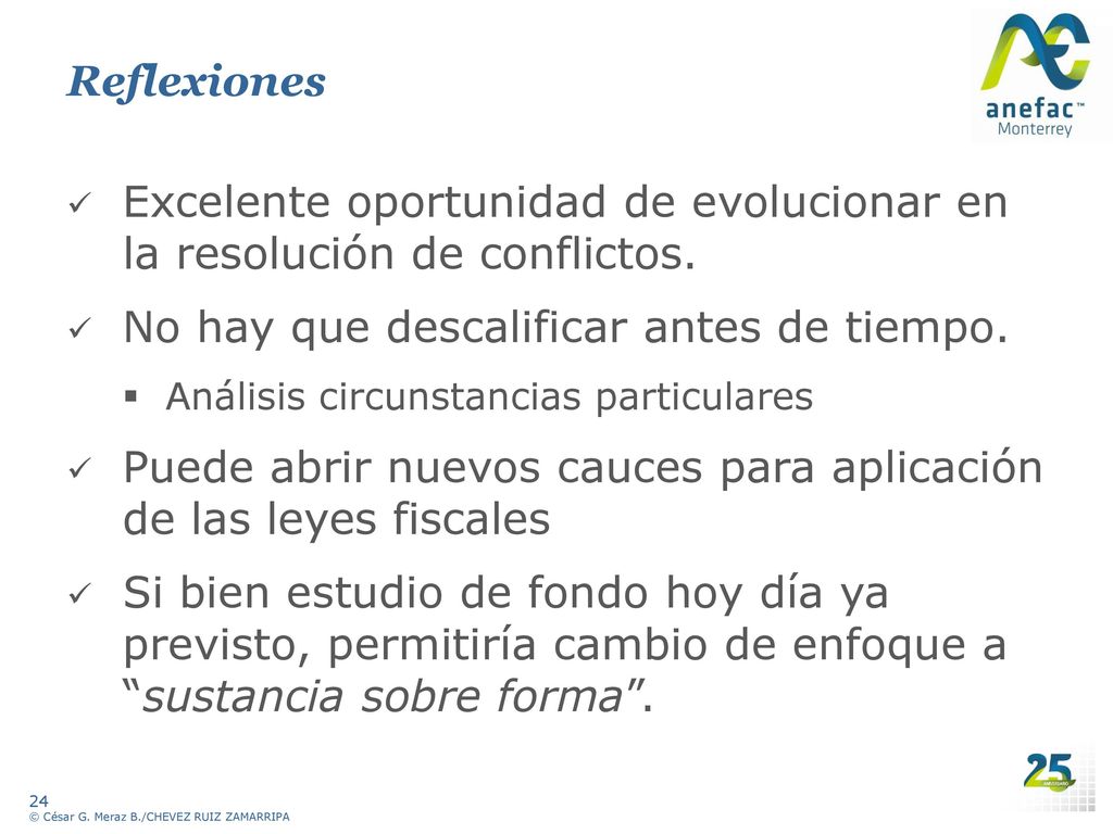 Excelente oportunidad de evolucionar en la resolución de conflictos.