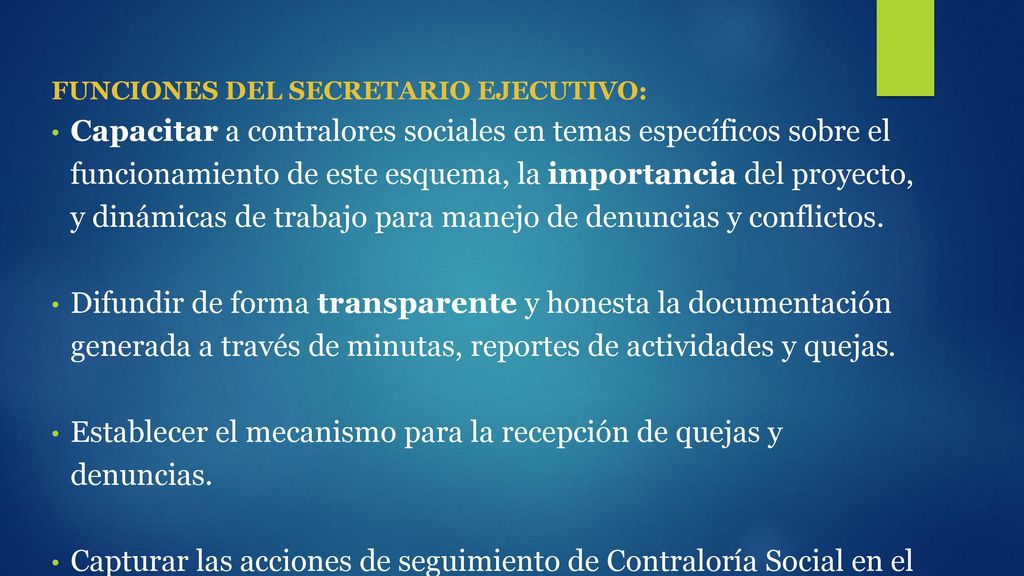 Establecer el mecanismo para la recepción de quejas y denuncias.