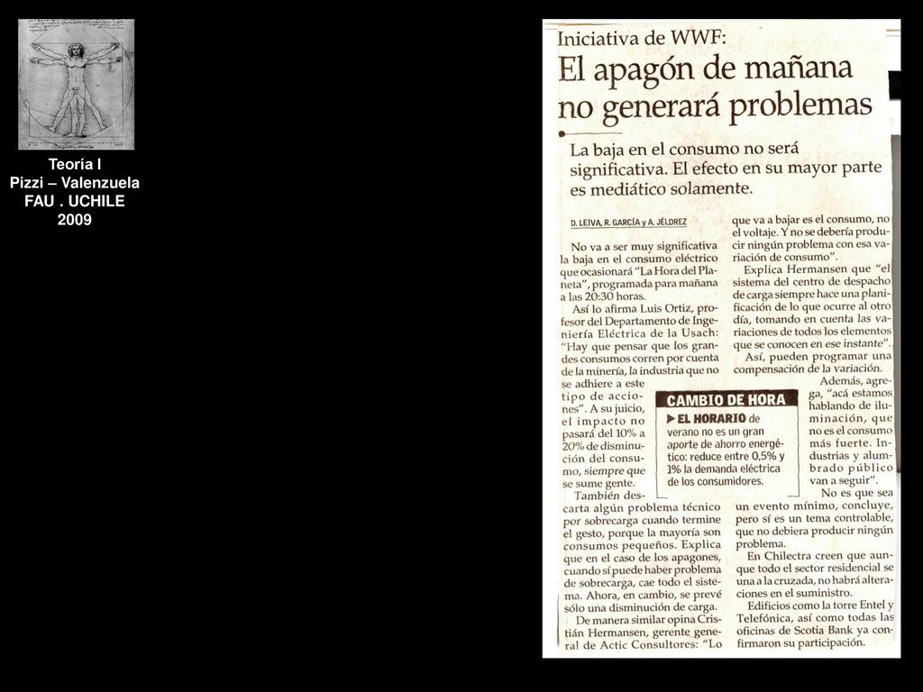 Teoría I Pizzi – Valenzuela FAU . UCHILE 2009