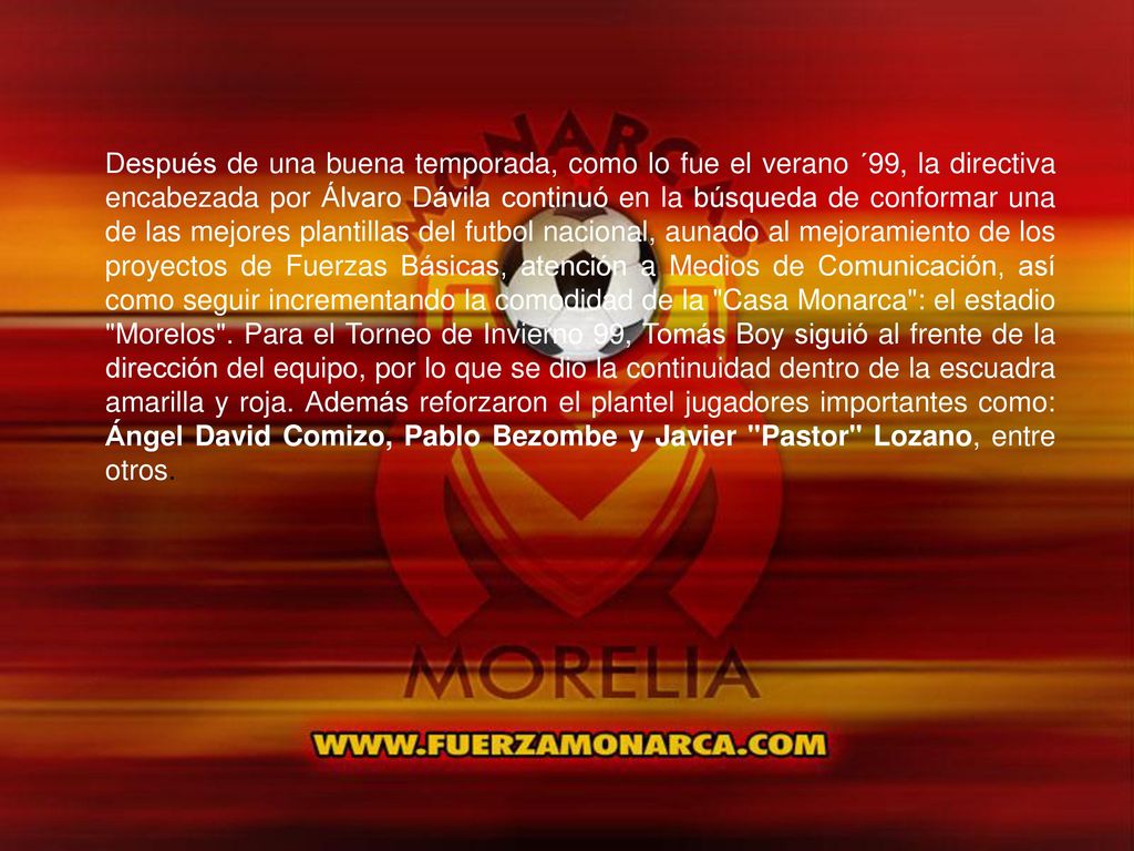 Historia Monarcas Morelia