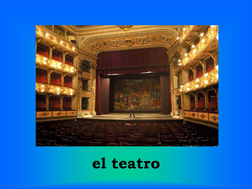 el teatro