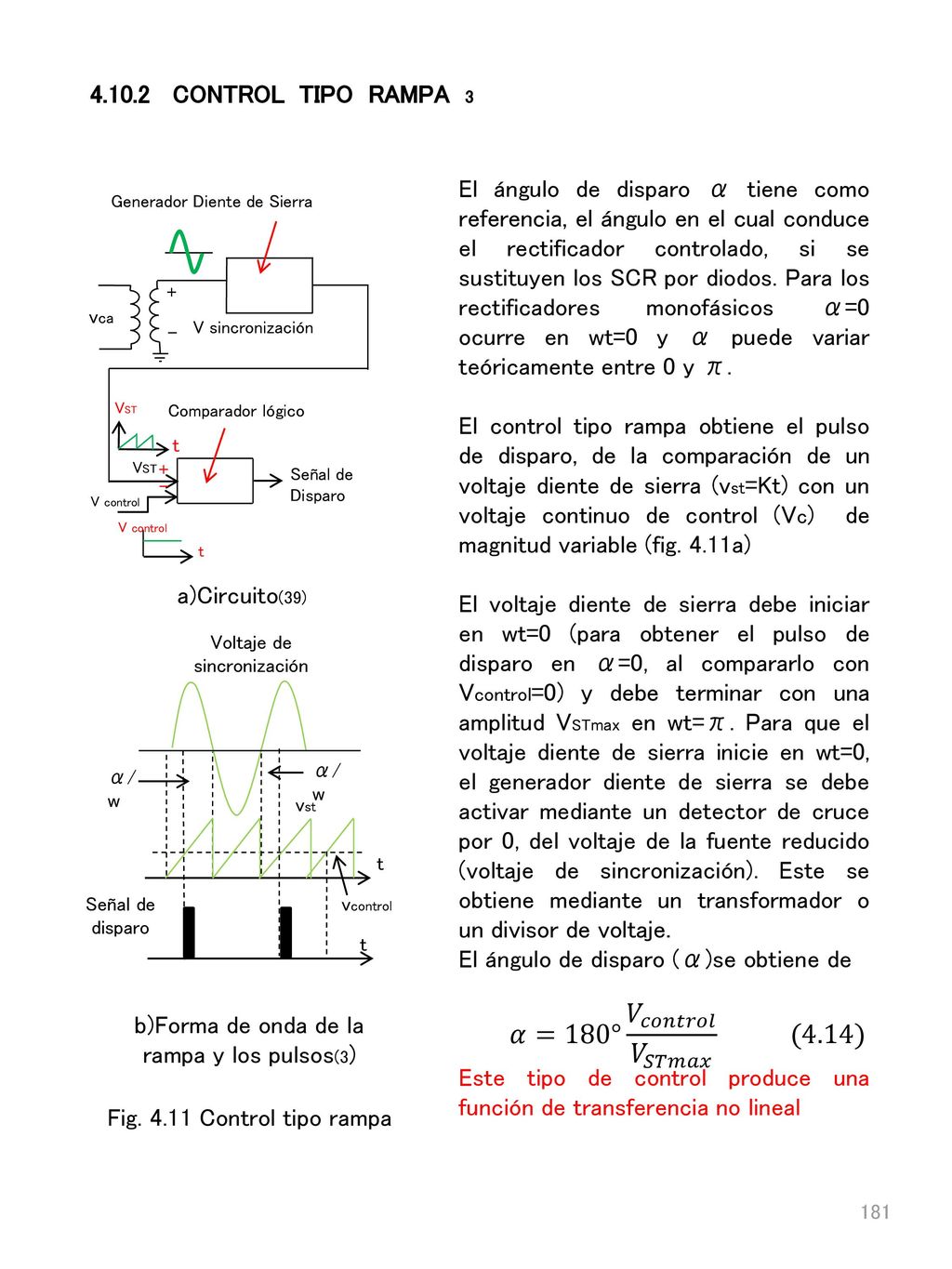 𝛼=180° 𝑉 𝑐𝑜𝑛𝑡𝑟𝑜𝑙 𝑉 𝑆𝑇𝑚𝑎𝑥 (4.14) CONTROL TIPO RAMPA 3