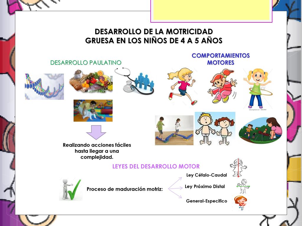 DESARROLLO DE LA MOTRICIDAD GRUESA EN LOS NIÑOS DE 4 A 5 AÑOS