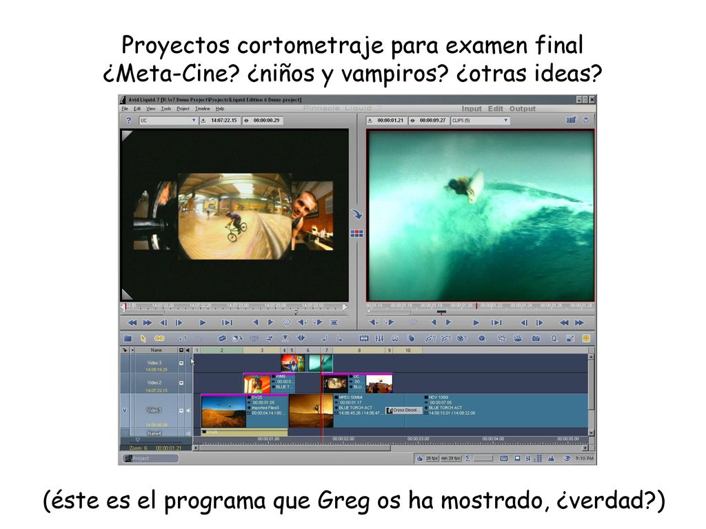 Proyectos cortometraje para examen final ¿Meta-Cine. ¿niños y vampiros