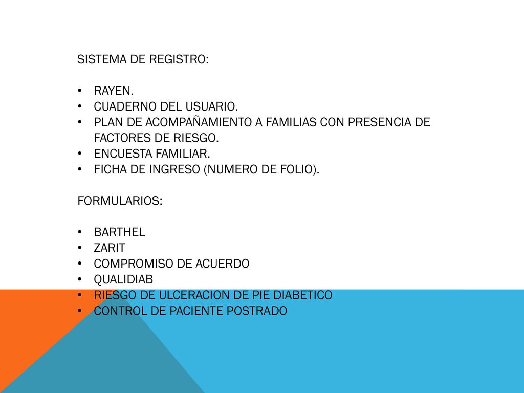 SISTEMA DE REGISTRO: RAYEN. CUADERNO DEL USUARIO. PLAN DE ACOMPAÑAMIENTO A FAMILIAS CON PRESENCIA DE FACTORES DE RIESGO.