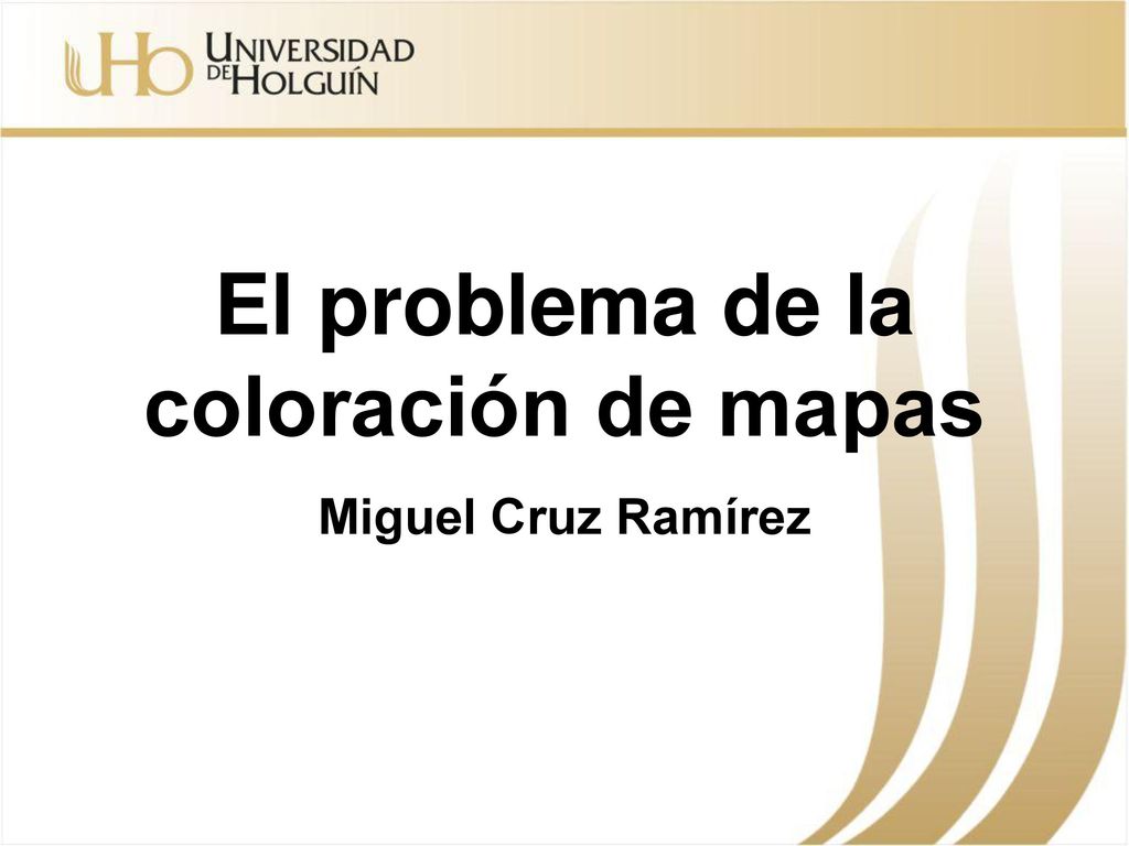 El problema de la coloración de mapas
