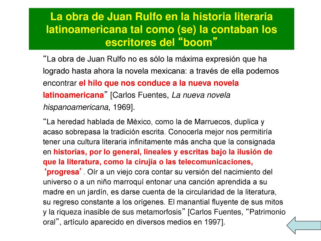 La obra de Juan Rulfo en la historia literaria latinoamericana tal como (se) la contaban los escritores del boom