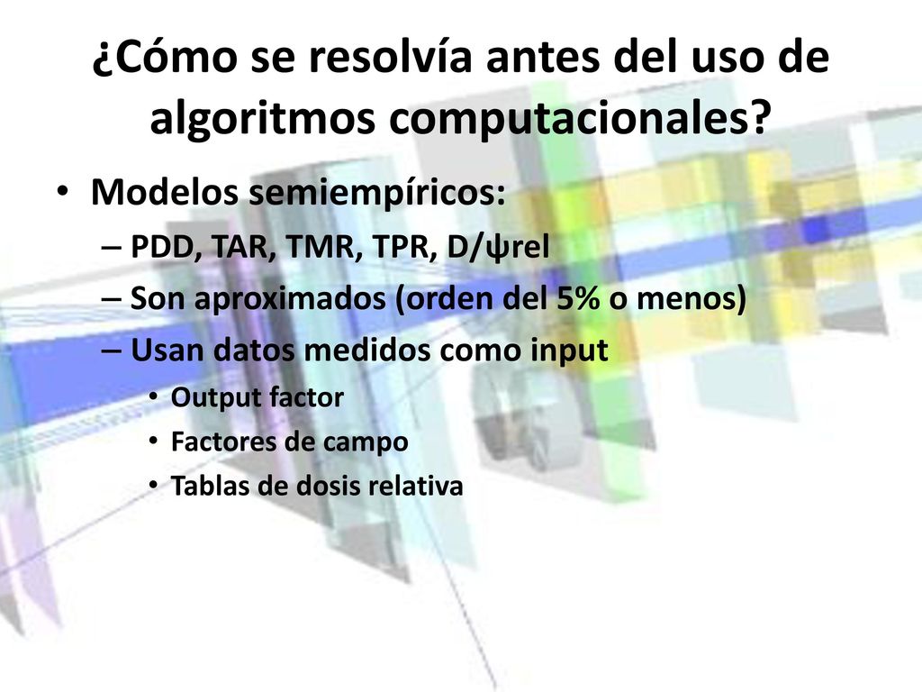 ¿Cómo se resolvía antes del uso de algoritmos computacionales