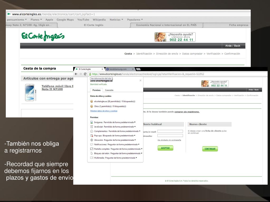 -También nos obliga a registrarnos. -Recordad que siempre.