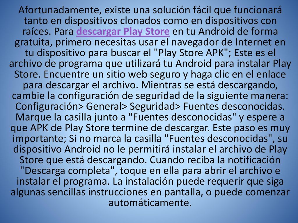 Afortunadamente, existe una solución fácil que funcionará tanto en dispositivos clonados como en dispositivos con raíces.